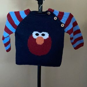 Kiwi Industries Boys Sweater, Size 12-18 months, Blue (multi colors)